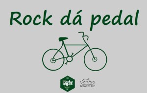 Plaquinha - Rock dá pedal (Frente)
